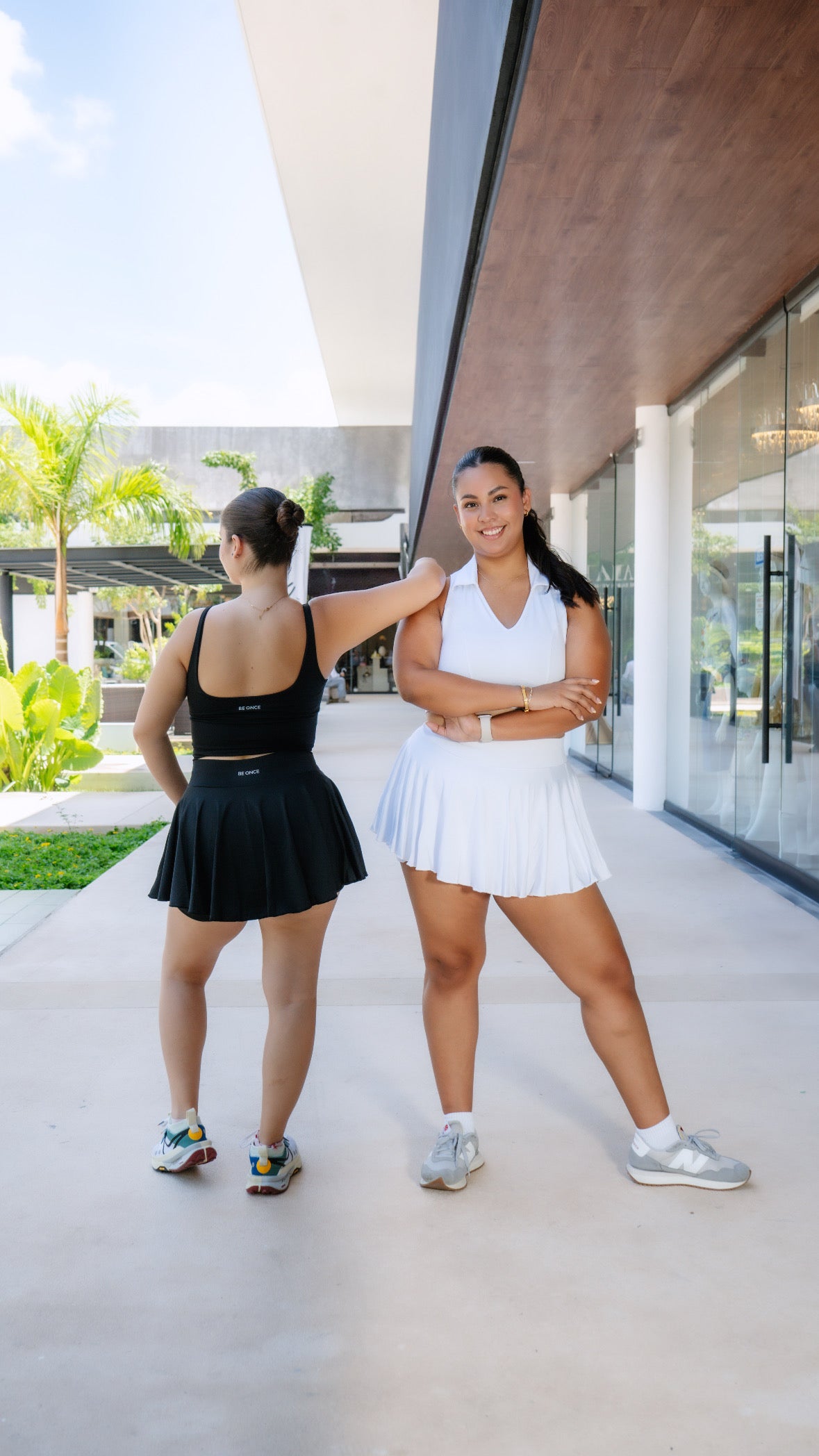 Falda short deportiva